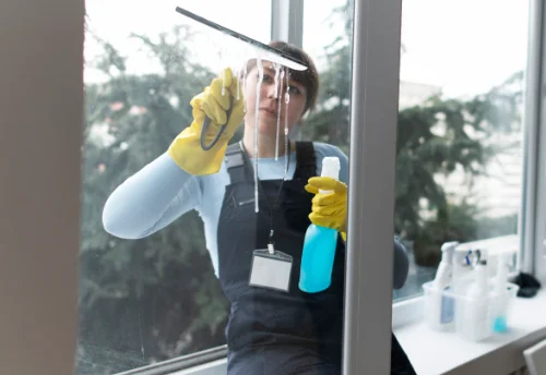 Nettoyage de vitres intérieures et extérieures à Montsecret-Clairefougère